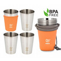 Haakaa Stainless Steel Cups (Pack of 4) 450ml 